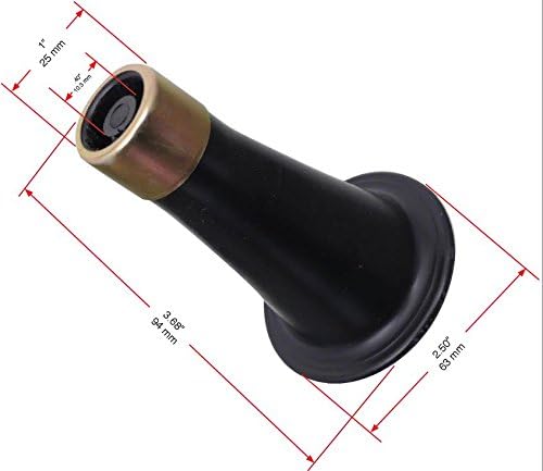 Tech Team 3.5 Inch Bed Risers for Metal Bed Frames, Heavy Duty, 6 Pack