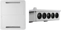 On-Q Legrand 17 Inch Media Enclosure and Rubber Grommet Accessory Bundle for in-Wall Device Storage | Cable Management