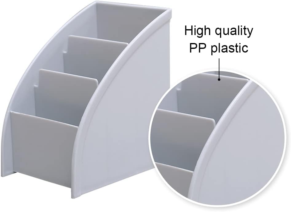 Desk Organizer Trapezoid Remote Control Holder Creative Tabletop Organizer for Study Office Living Room Dresser