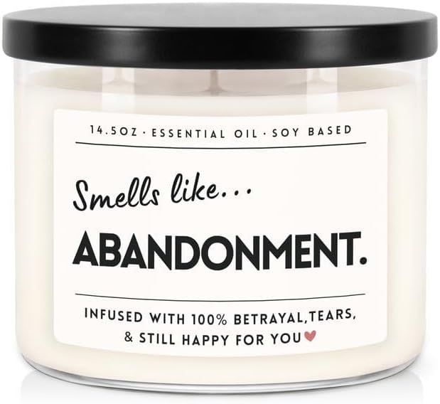 LUMELOOM Farewell Gifts for Coworkers 14.5oz Lavender Scented Candle