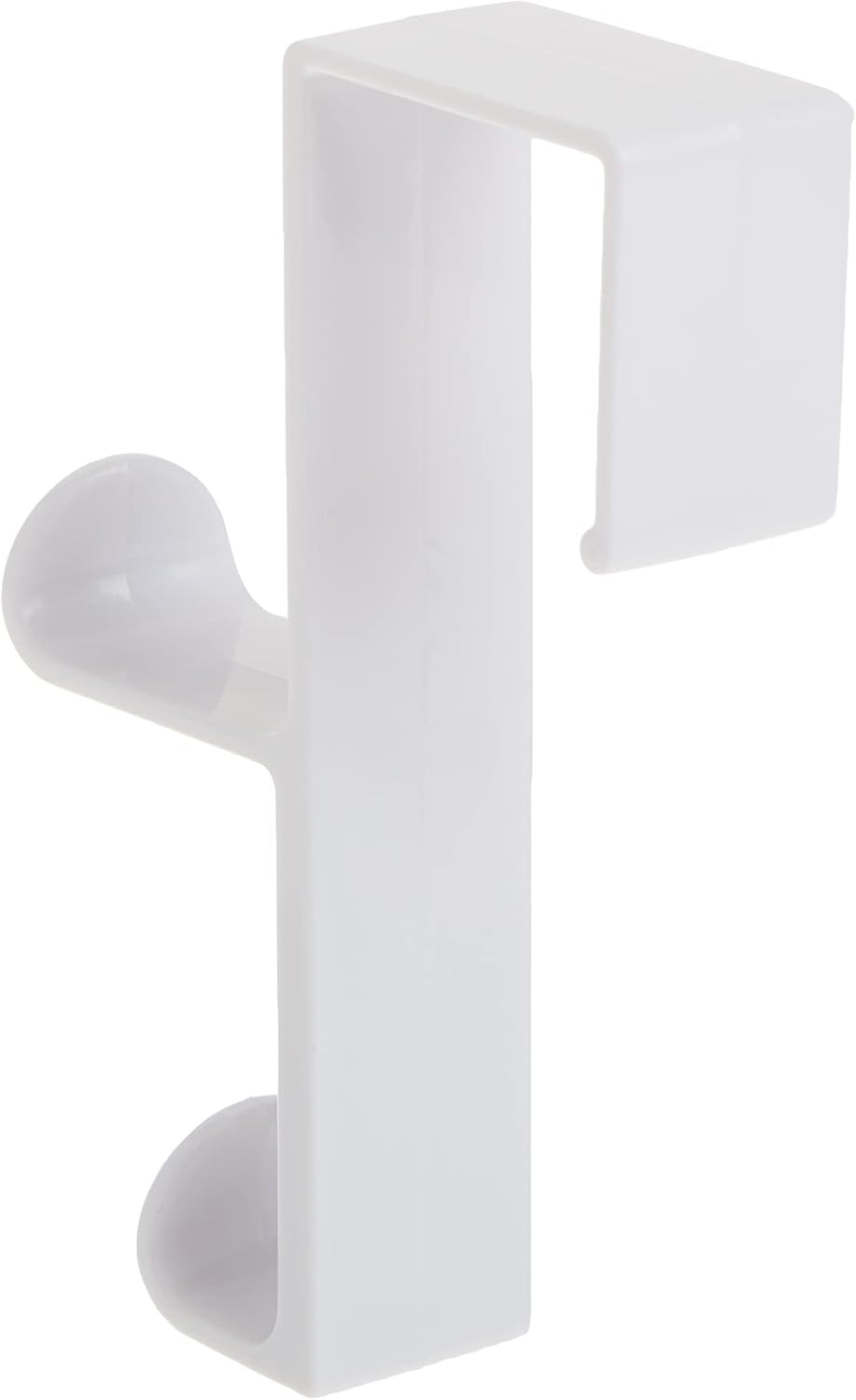 iDesign Over Door Double Hook, Small, White