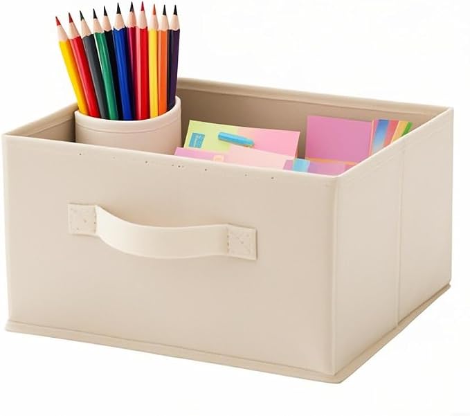 MAX Houser 2 Drawer Hanging Closet Storage Organizer,Beige