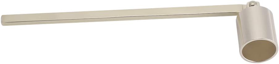 Stainless Steel Candle Snuffer Wick Dipper Oil Lamp Trim Trimmer Scissor Cutter Tool Hook(Gold)