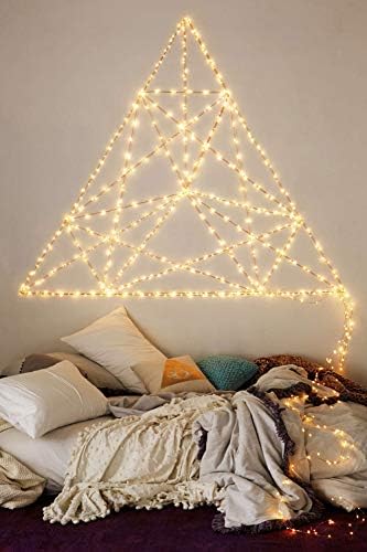 Twinkle Star 200 LED 66 FT Copper String Lights, Warm White (Pack of 3)
