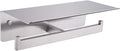 APLusee Dual Roll Toilet Paper Holder, Brushed Nickel, 304 Stainless Steel
