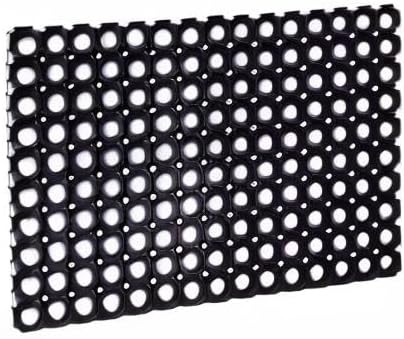 SafetyCare Interlocking Rubber Drainage Floor Mat - Anti-Fatigue - 24 x 16 inches - 1 Mat