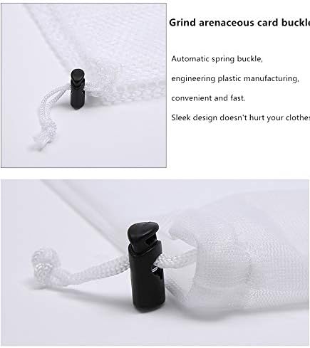 Mesh Laundry Bag - With Drawstring,19.6×27.5 inch Large Laundry Bra Underwear Products Laundry Bags Baskets Mesh Bag Household Cleaning Tools Accessories Laundry Wash Care (Coarse Mesh-2PCS)