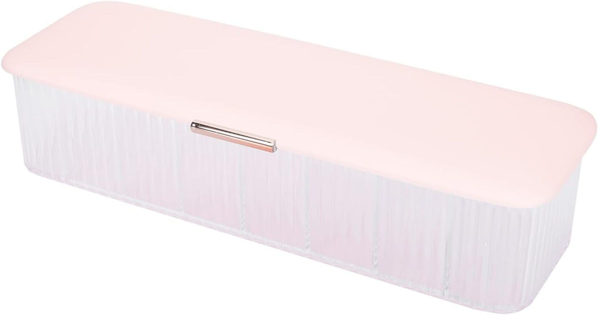 Cabilock Cable Management Box for Charging Cable Organizer Cord Storage Box with Multi-Grid Design Waterproof Easy-Clean 11.22 X 3.93 X 2.55 in for Home Storage