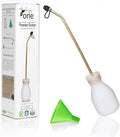 Bizzy One Bulb Duster Sprayer (8 oz) — Diatomaceous Earth Bulb Duster with Powder Applicator — Eco-Safe Garden Sprayer Bulb for Indoor and Outdoor Crawler Treatment