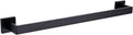 TASTOS Black Single Towel Bar 23.6-Inch Bathroom Towel Holder