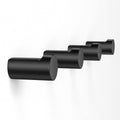 COCOYA 4 Pack Metal Coat Hooks Wall Mounted Minimalist (1.2" Diameter)