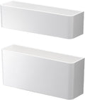 Yamazaki 7365 Magnetic Umbrella Stand, White, Top: Approx. W 7.4 x D 2.0 x H 2.0 inches (18.8 x 5 x 5 cm), Bottom Width 7.3 x Depth 2.0 inches (8 cm), Smart Smart Umbrella Stand, Space Saving