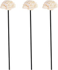 Amosfun Aromatherapy Rattan Reed Diffuser Sticks with Dried Flowers Set for Home Decor and Essential Oil Diffuser Accessories 3 Pieces 7.08X1.96X1.77 Inches