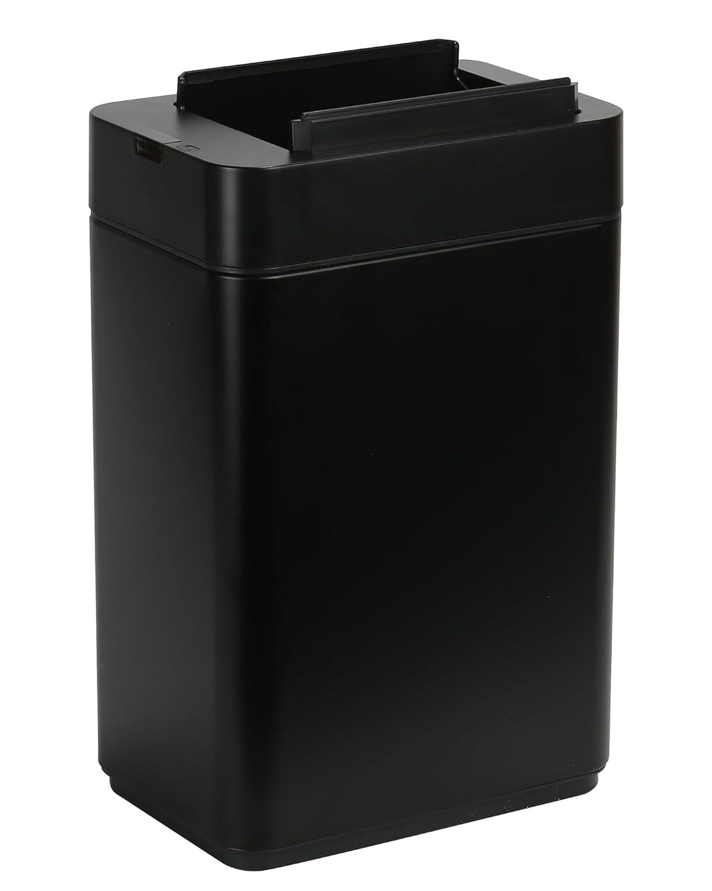 ELPHECO Slim Bathroom Trash Can with Lid 2.6 Gallon Smart Trash Can Black