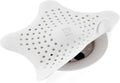 Umbra Starfish Hair Catcher, Suction Cup Drain Cover, 6-Inch, White
