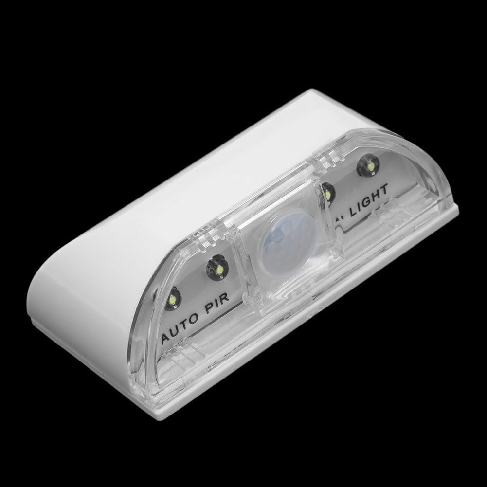 shakeball, Keyhole Light Lamp PIR Infrared Wireless Auto Sensor Motion Detector Door Keyhole with 4 LED Light Lamp Stick-on Anywhere Tap Lights LED Night Light Practical for Key Hole/Door Lock