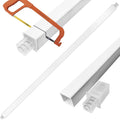 24 Inch Adjustable Towel Bar Replacement Rod with Spring End for Bathroom