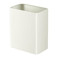 TIPGO Small Bathroom Trash Can, 2.1 Gallons, Under Sink Wastebasket, Cream