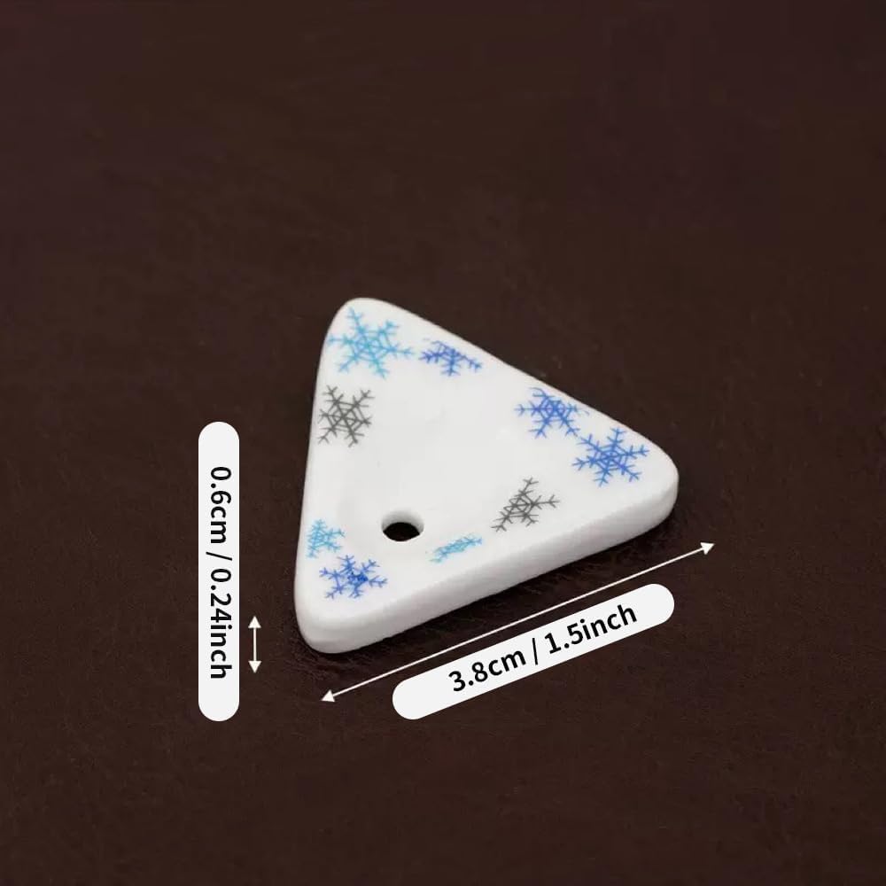 5 pcs, Japanese Mini Cherry Blossom Ceramic Incense Stick Holder or Incense Burner Holder, Handmade Cute Multicolour Unique Ash Catcher Inscent, 1.5 inches