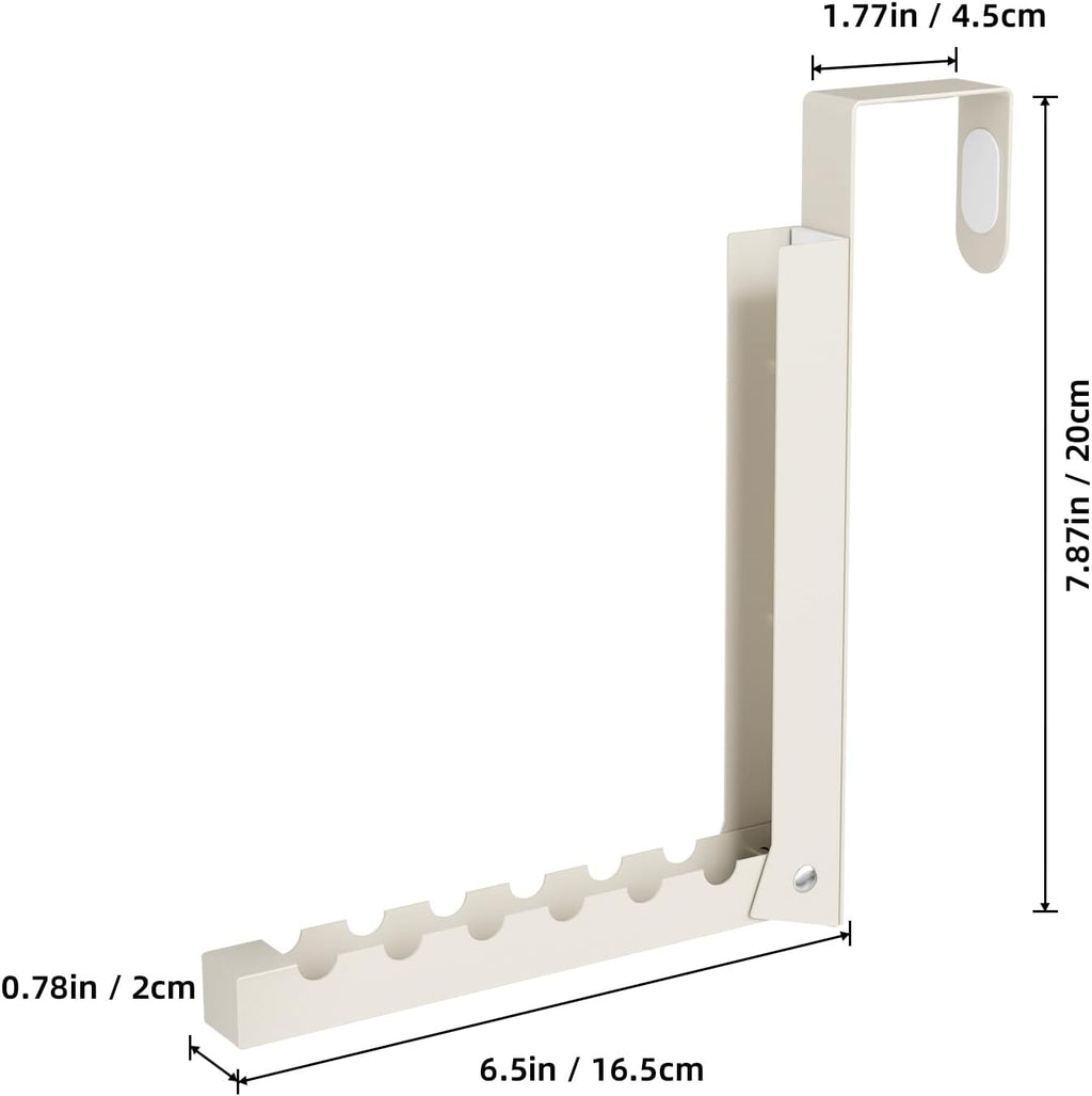 Over the Door Hanger, 2 Pack Foldable Over Door Drying Rack for Laundry