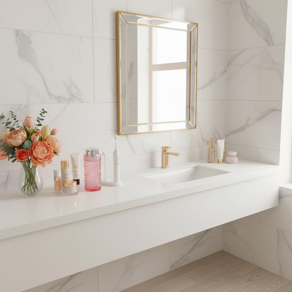 Pink Glass Foaming Soap Dispenser