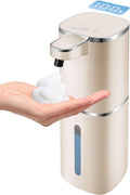Automatic Foaming Soap Dispenser Touchless, Digital Display, Rechargeable