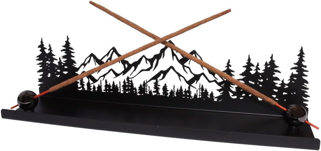 Mountain Forest Metal Incense Holder