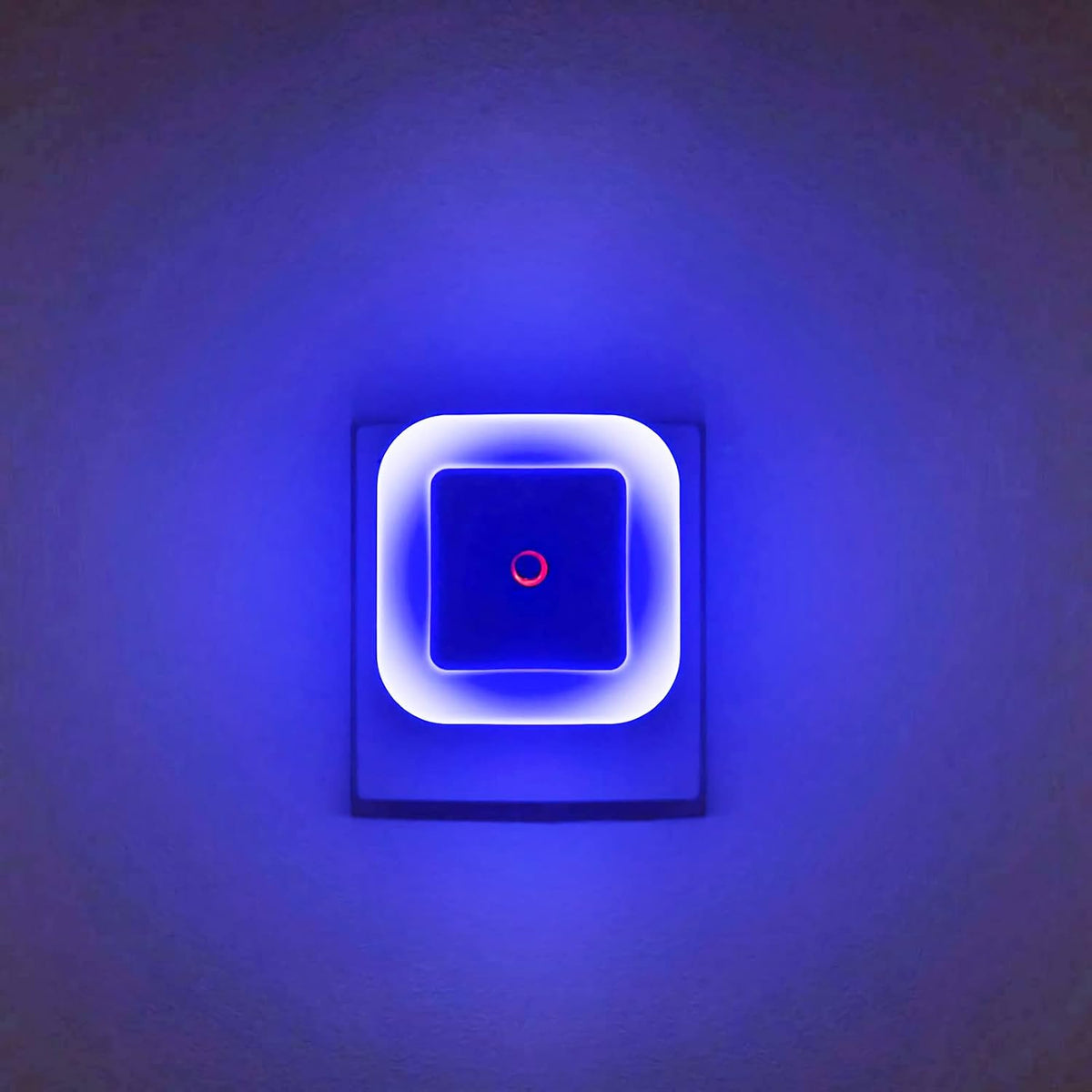 4 Pack Plug-in Bright Blue LED Night Lights with Light Sensor