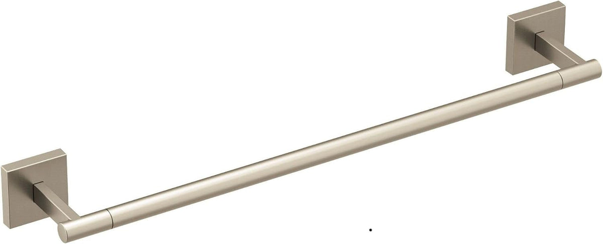 Moen Triva Brushed Nickel 18" Bathroom -Towel Bar, BP1818BN