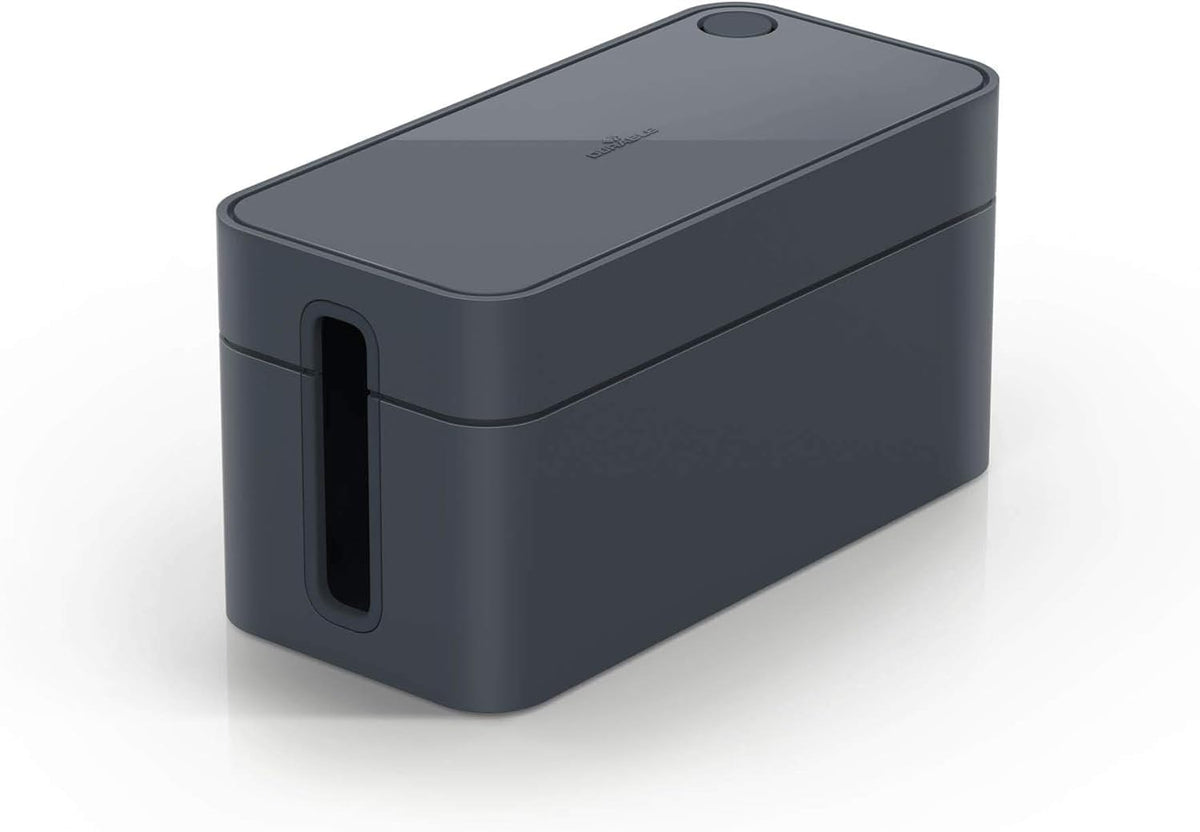 Durable, Cable Management Box, Graphite, Small
