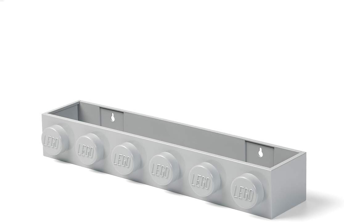 Room Copenhagen LEGO Book Rack Wall Shelf 18.9 in Grey