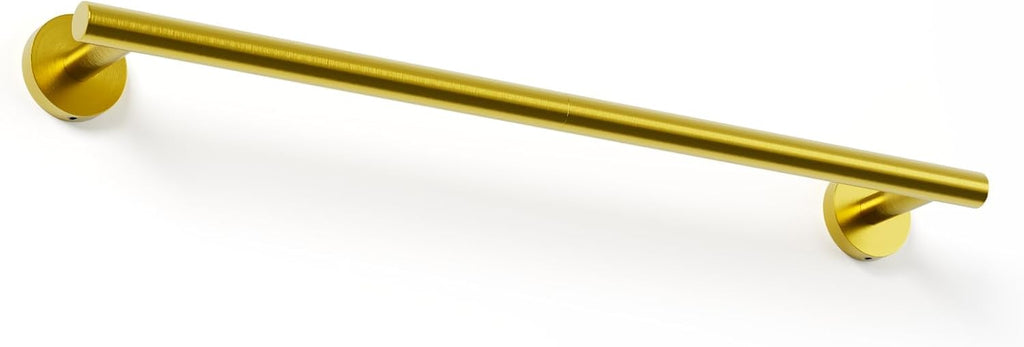 18 Inch Gold Towel Rack for Small Bathroom, Wall Mounted SUS304 Towel Bar