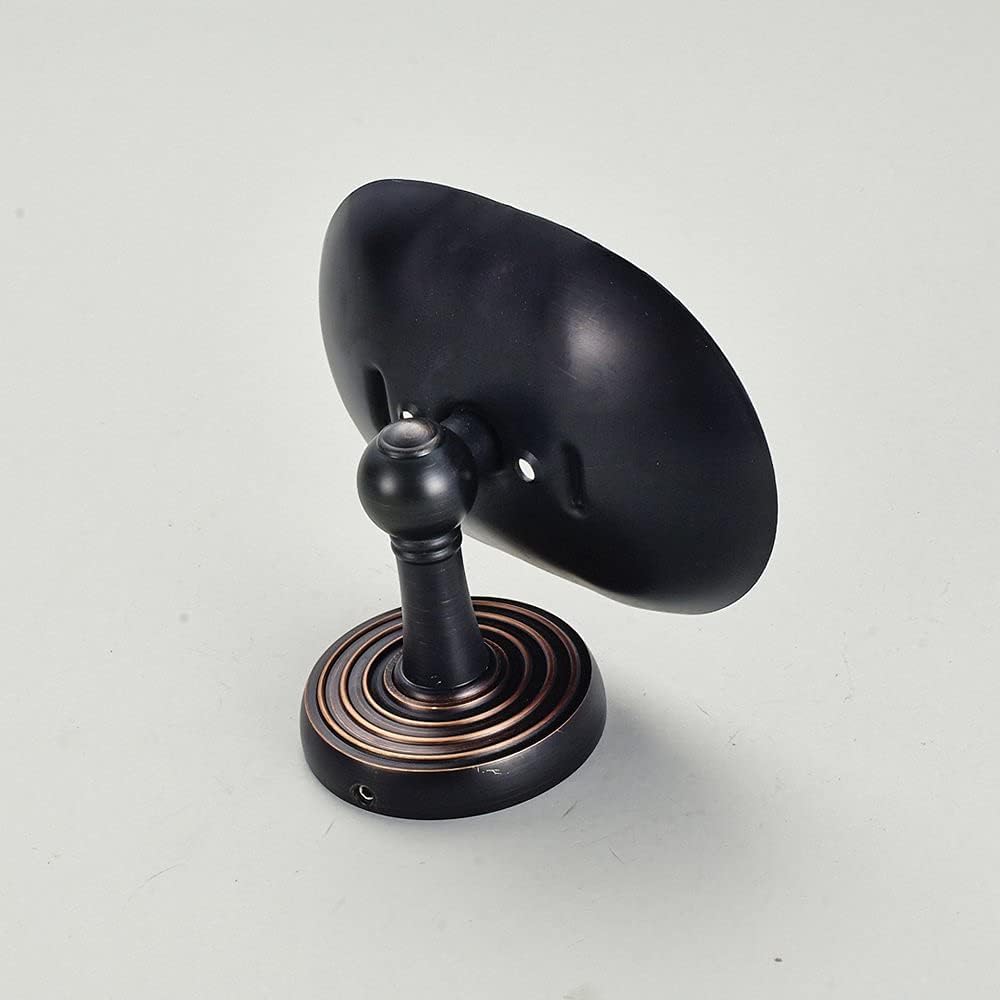 Leyden Bronze Soap Dish, Oil Rubbed Bronze Soap Holder Wall Mount Soap Basket Soap Tray Bathroom Organizer Drilling with Screws