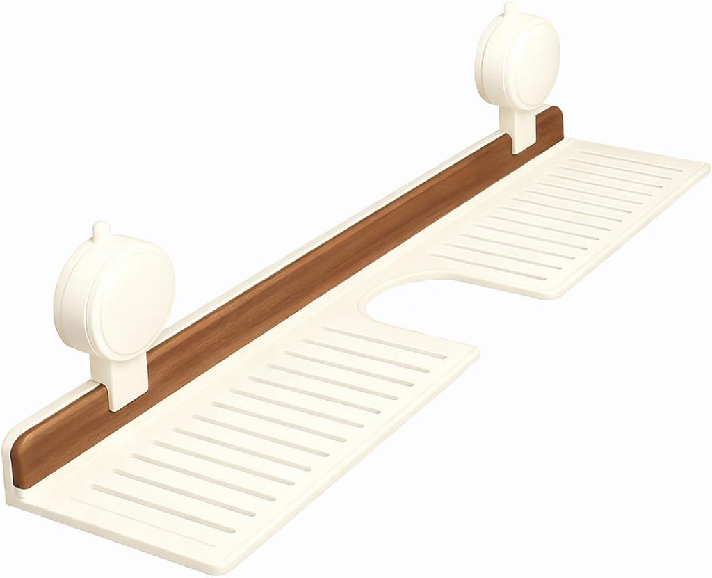 Bathroom Over Sink Shelf, 23.6 Inch No Drill Sink Organizer