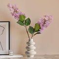 Steviieden Ceramic Vase, Boho Home Decor Vase, Off White, M