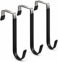 Over Door Hooks 3PCS, Heavy Duty 40LB, Fits 2.1 Inch Thick Doors