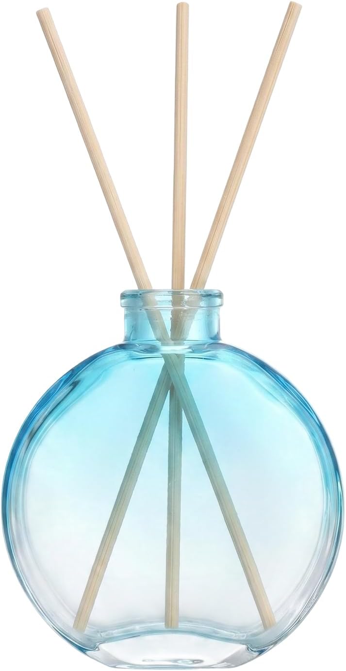 1Pcs 150ml/5oz Empty Refillable Clear Glass Diffuser Bottles Aromatherapy Jar Container Fragrance Accessories Use for DIY Replacement Reed Diffuser Sticks Sets Essential Oils Crafts Decor
