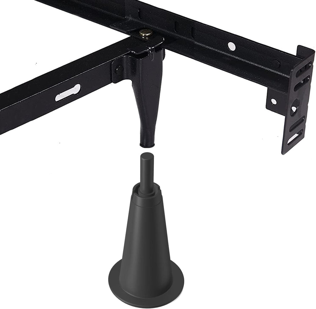 6Pcs High Bed Frame Risers,Lift Bed Frame by 5 Inches for Under Bed Storage
