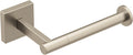 Moen Triva Brushed Nickel Single-Post Toilet Paper Holder, BP1808BN