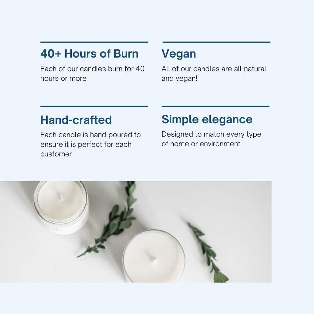 CANDECraftCo Smells Like an Eagles Win, 8 oz Candle, Bourbon Vanilla