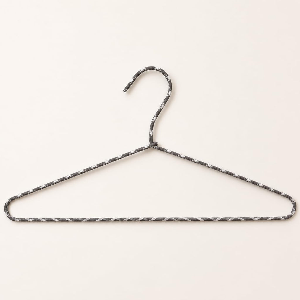 Clothes Hangers 60 Pack – Space Saving Fabric & Metal Hangers, Non-Slip Pant & Coat Hangers, Room Essentials, Closet, Durable Wardrobe Storage, Suits & Pants – Natural/White