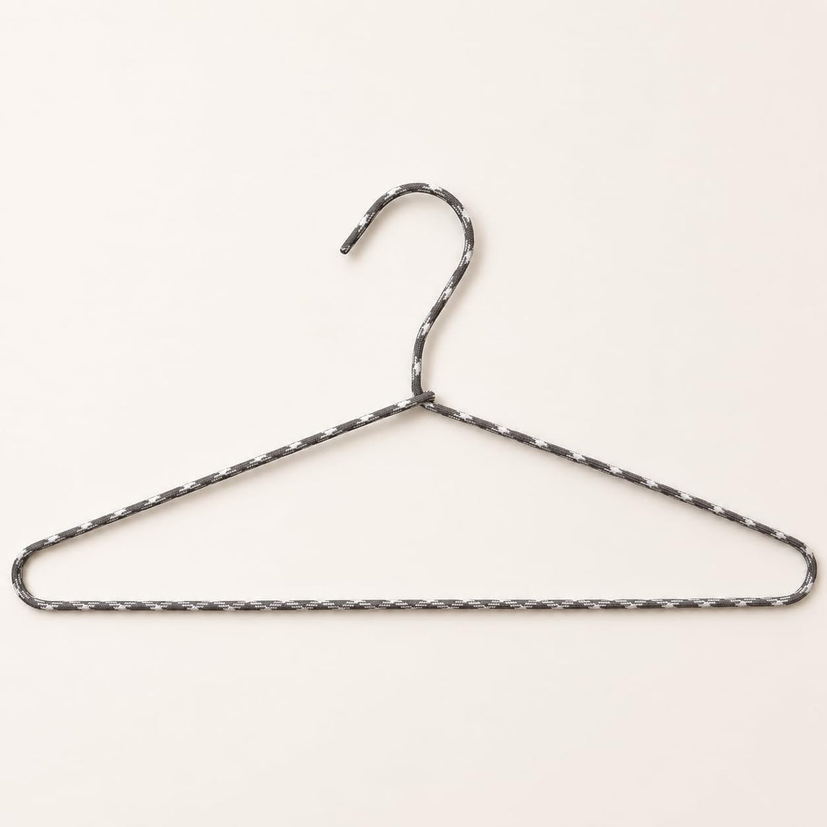 Clothes Hangers 60 Pack – Space Saving Fabric & Metal Hangers, Non-Slip Pant & Coat Hangers, Room Essentials, Closet, Durable Wardrobe Storage, Suits & Pants – Natural/White