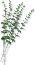 Sivya 6Pcs Artificial Eucalyptus Stems Faux Eucalyptus Stems, Artificial Eucalyptus Leaves for Vase Wedding Bouquet Centerpiece Home Decor