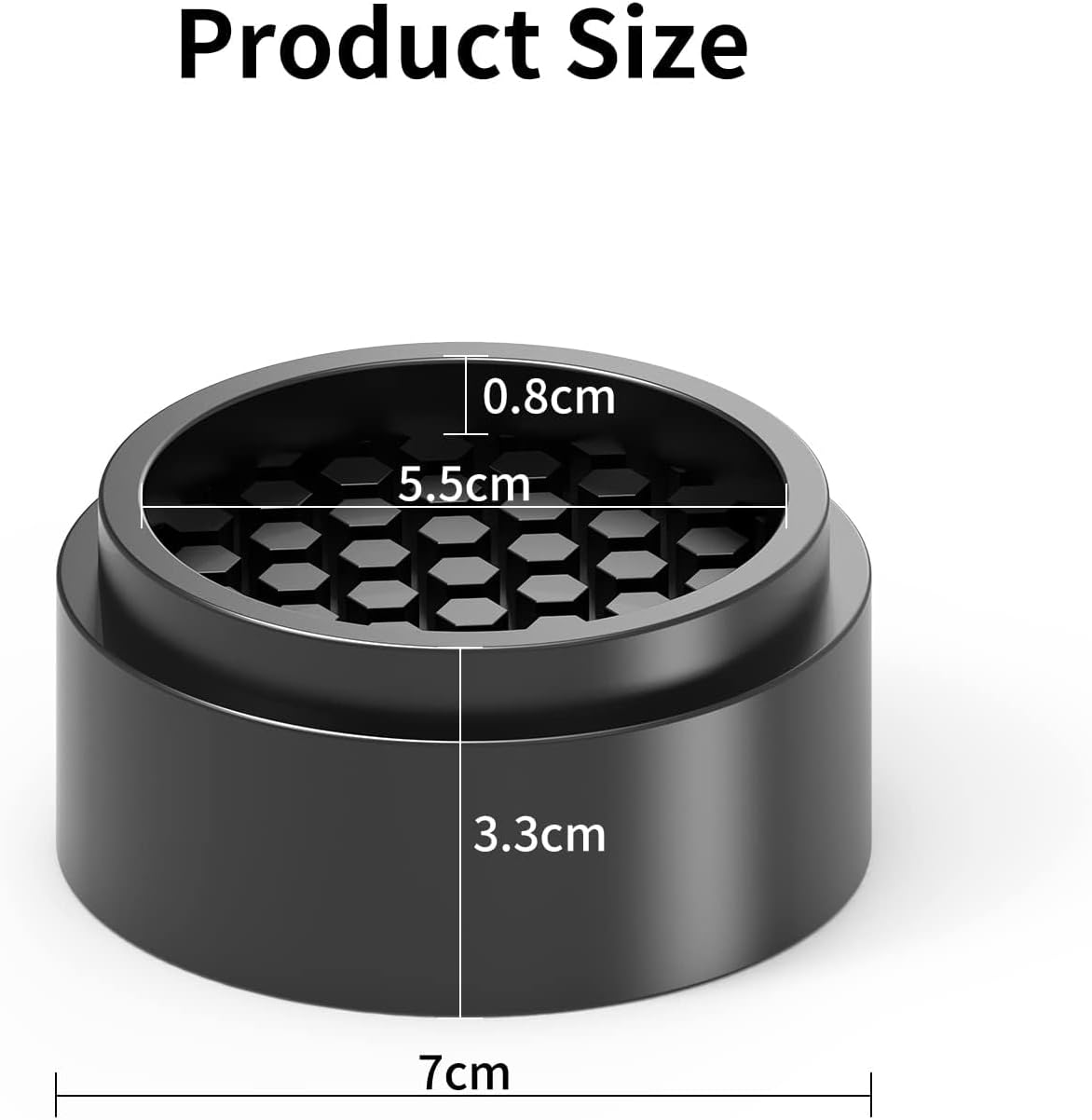 Ezprotekt Adjustable Bed Furniture Risers Heavy Duty Anti Slip Rubber Lifts