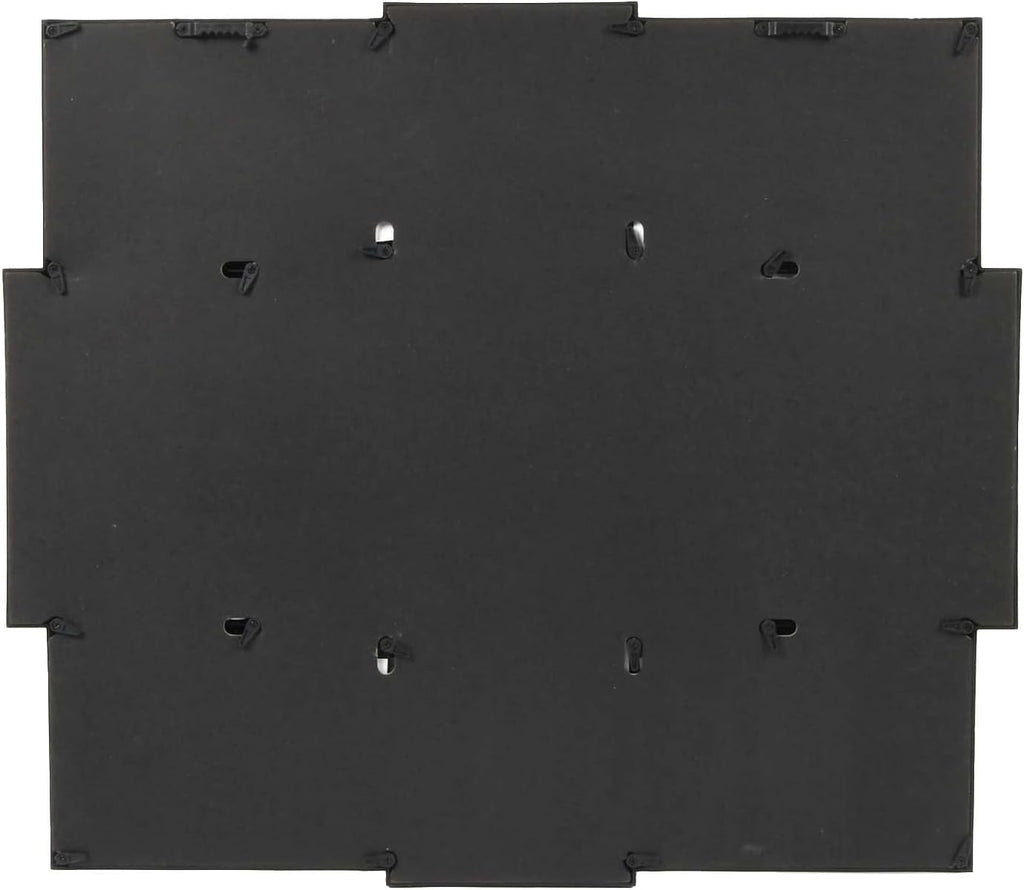 Prinz 8-Opening Letterboard Wall Collage Picture Frame, Black