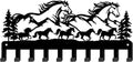 SUPERDANT Horse Wall Hook Wall Key Holder for Entryway Storage