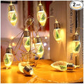 13FT Christmas Tree Snow Globe String Lights, 20 LED Clear Bulbs Christmas Tree String Lights for Bedroom, Wedding, Table Decoration, Outdoor Garden Party, Home Party Decorate(2 pcs)