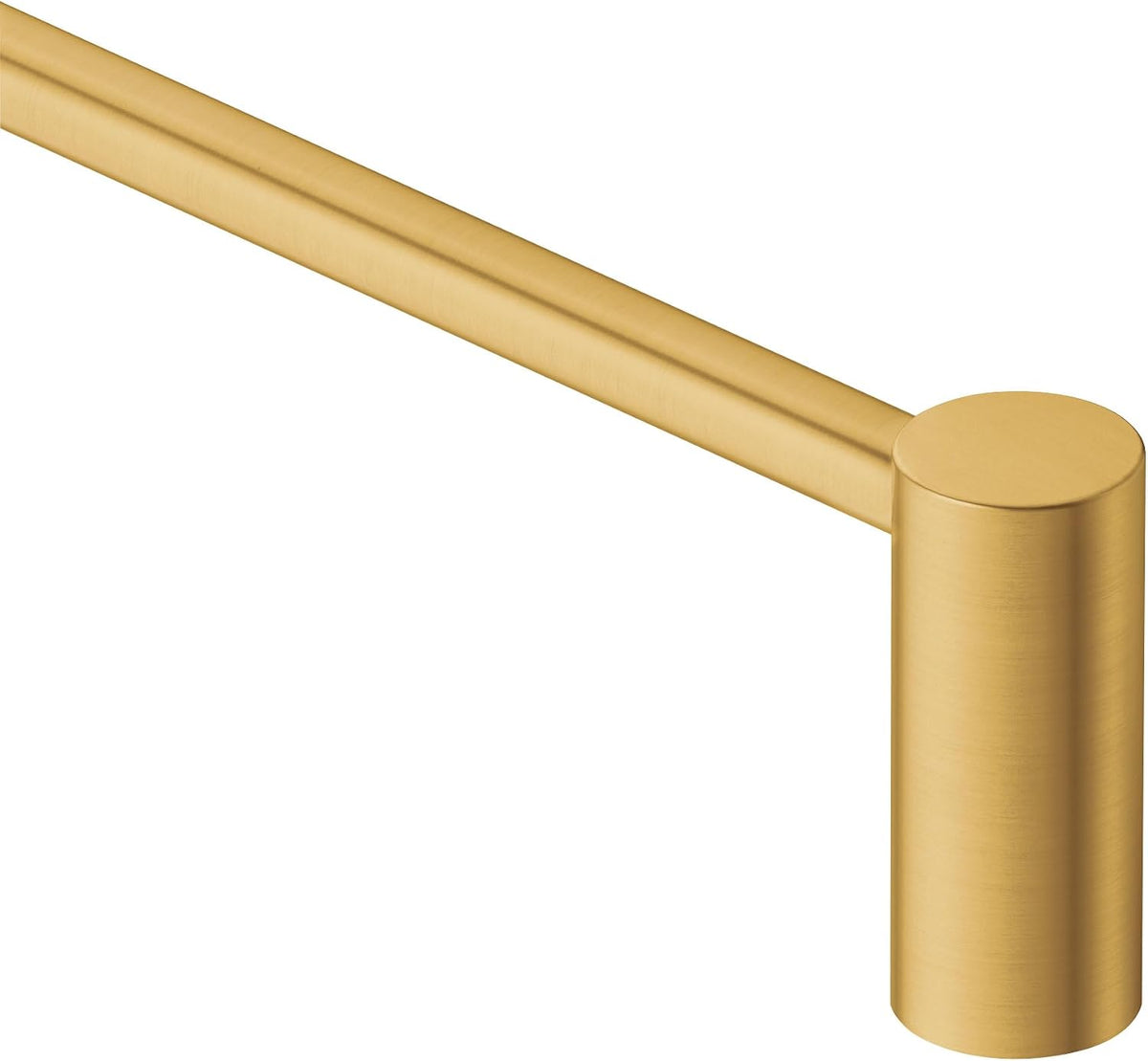 Moen Align Brushed Gold 24-Inch Modern Single -Towel Bar, YB0424BG