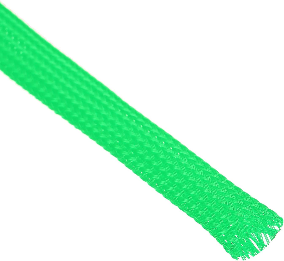 uxcell PET Expandable Sleeving 25ft 3/8" Green Cable Management Sleeve Cord Organizer for Wrap Protect Cable