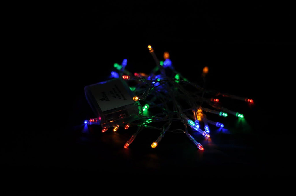 Karlling Battery Operated Christmas Lights, 13ft Multicolor Fairy Lights